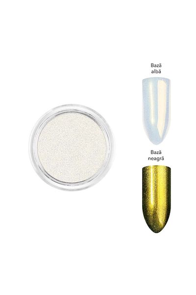 LUXORISE Pigment de unghii Chrome Moonlight LUXORISE, Galaxy Sun