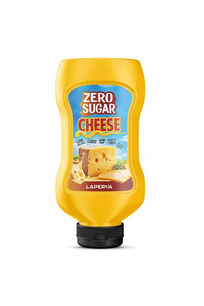 Laperva Zero Sugar Cheese, 350 ML, Low Calories Low Fat, Palm Oil and Cholesterol Free