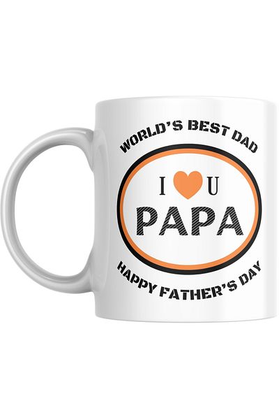 SiestaSafari Mug - Father's Day World's Best Dad I Love You Papa
