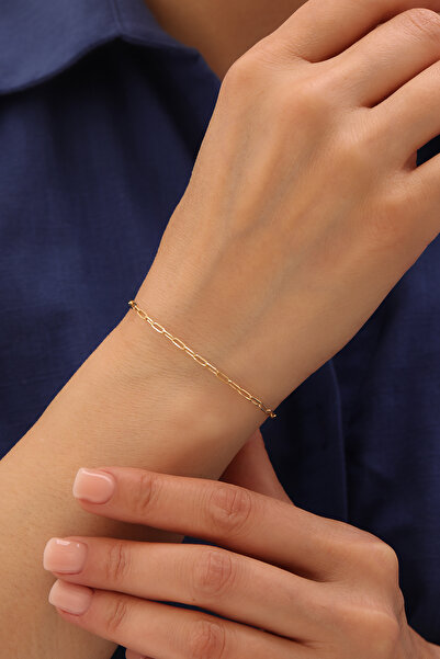 YAVUZ KUYUMCULUK 14 Ayar Altın Ataş Bileklik