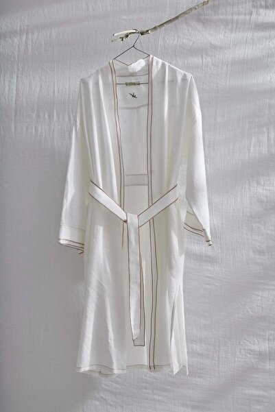 JOJOMIA Lole Women's Dressing Gown / Kimono Cream-Salmon