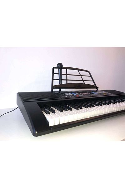 MILES Electronic organ M6639 KSM, 61 full keys, Microphone, MP3 USB, 128 Tones and Rhythms