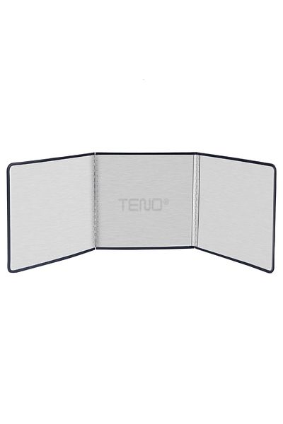 Teno Placa de Protectie Aragaz Anti-Stropi Teno®, panou triplu, 98x30cm, argintiu