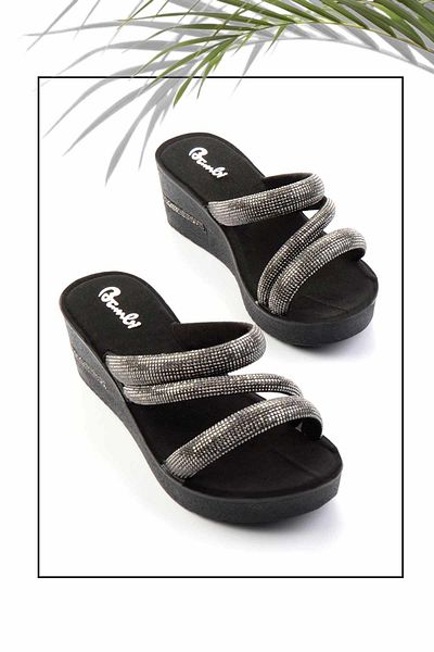Bambi Papuci de damă Platinum K04496721187