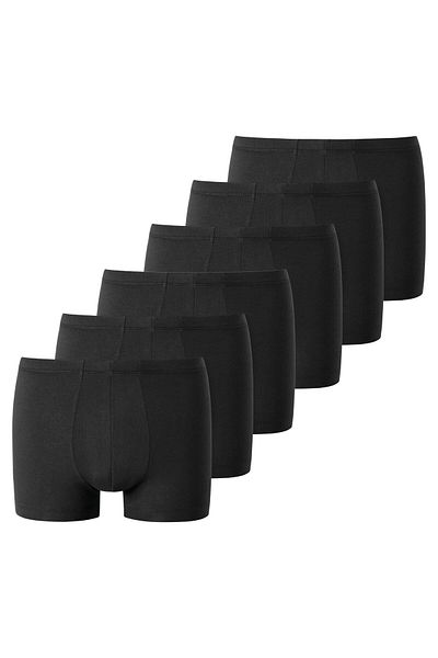 uncover by Schiesser Herren Boxershorts, 6er Pack - UNCOVER Cotton, Shorts, Single Jersey