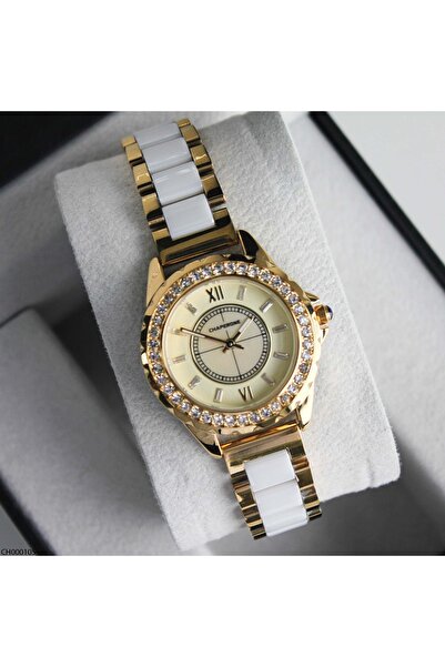 Chaperone ساعة يد نسائية بسوار فولاذي CP000105