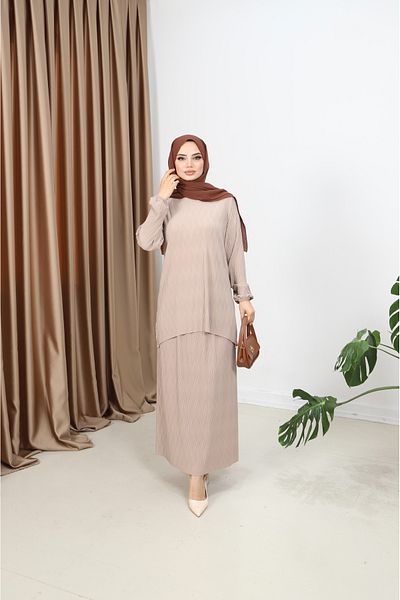 NİSUM MODA Magnolia Rich Skirt Suit