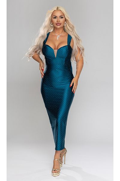 Pretty Rochie sclipitoare cu funda