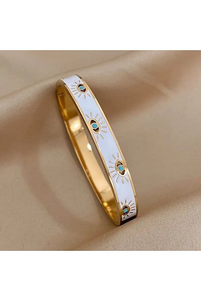 MK tasarım Mk Design Steel Bracelet Model-1