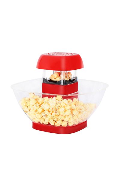 DLC 1200W Electric Popcorn Maker, Short Warm-Up Time & Popcorn Yield, Non-Stick Coated Heating Surface,