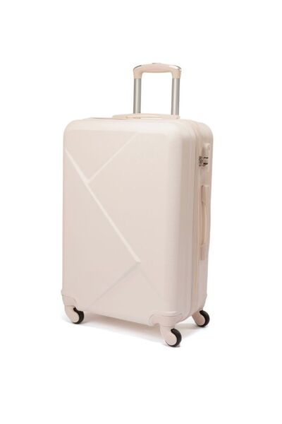 LİMRA Modern Design 6-Piece Beige Luggage Set with Wheels