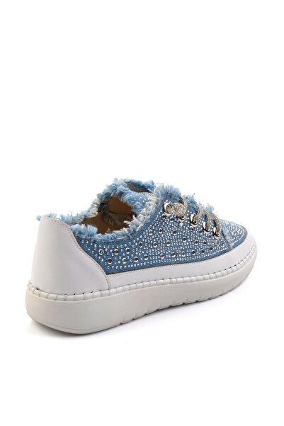 Bambi Mavi Kadın Sneaker K01309000318