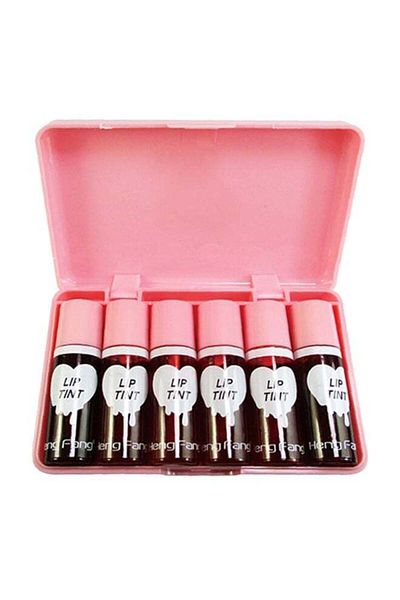 Heng Fang 6 Colour Lip Tint Set Multicolour