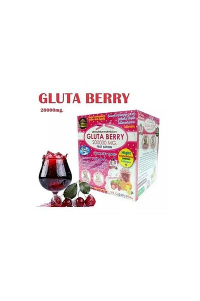 Gluta Berry Juice 20000 mg Fast Action 10 Sachets