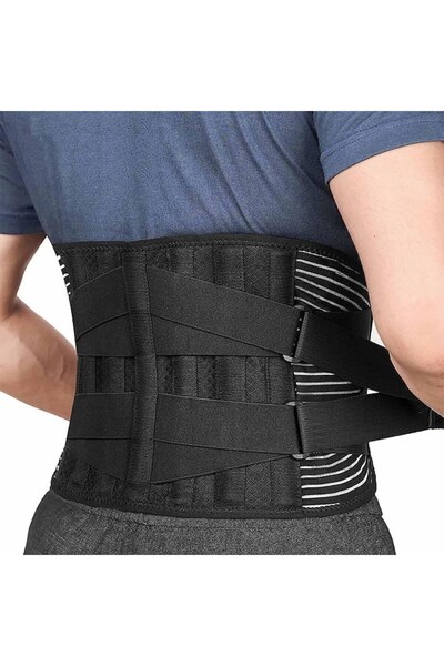 Sprise Centura Lombara Premium cu Pad, Suport 360° Vertical