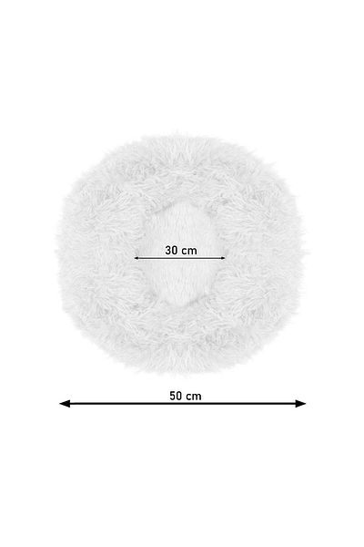 Springos Culcus moale, pentru caine/pisica, grafit, 50 cm