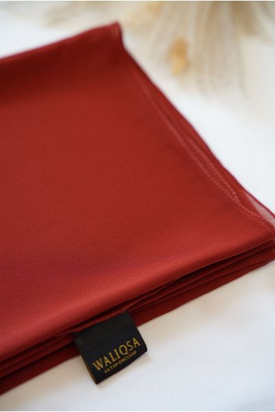 waliqsa Hijab | Tomato Red