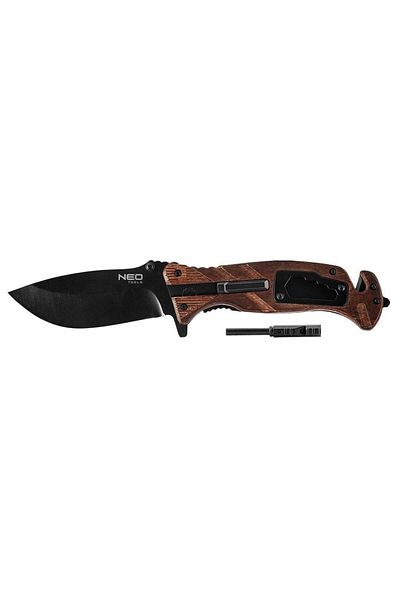 NEO Tactical Folding Knife, Multifunctional, 6 In 1, Survival Model, 22 Cm,