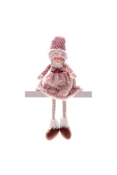 Magic Home Christmas decoration, little girl, 58 cm