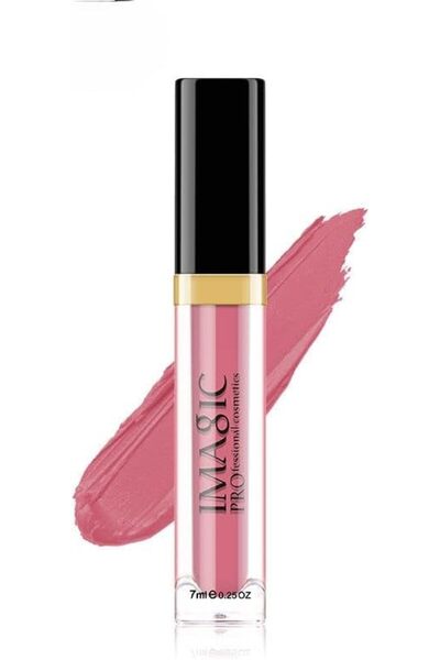 imagic ملمع شفاه مخملي من ليدي موديل إيماجيك | ١٢ لونًا نابضًا بالحياة | تركي...
