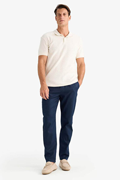 DeFacto Yazlık Jogger Pantolon Basic Düz Cepli Dar Paça B4091AX25SP
