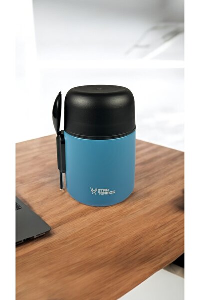 Star Termos ترمس طعام بسعة 500 مل مع غطاء قفل وملعقة - 8 ساعات ساخن، 12 ساعة ...