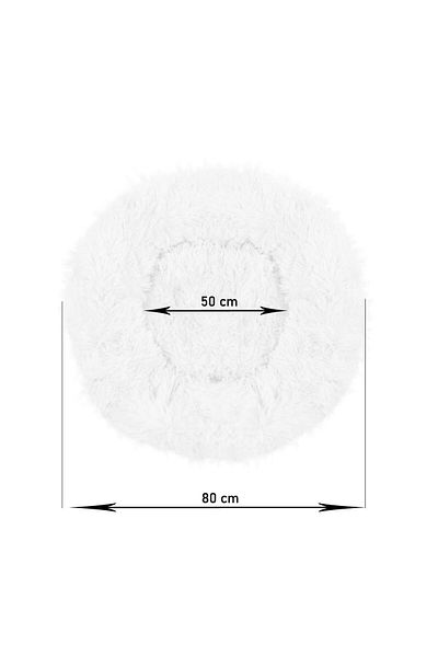 Springos Culcus moale, pentru caine/pisica, maro, 80 cm