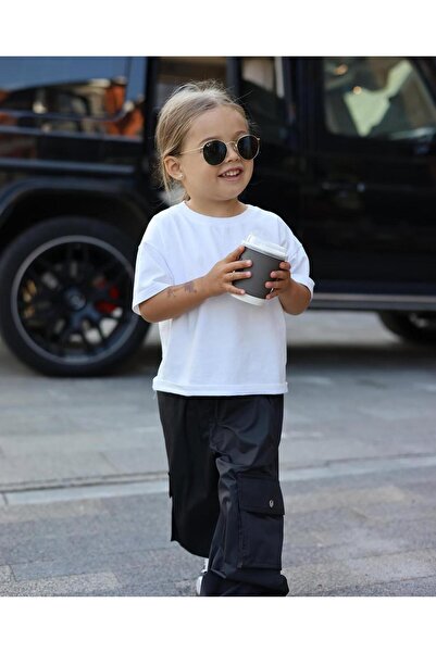 BAHNUR BEYAZ BEBEK ÇOCUK Tişört ÜST BLUZ