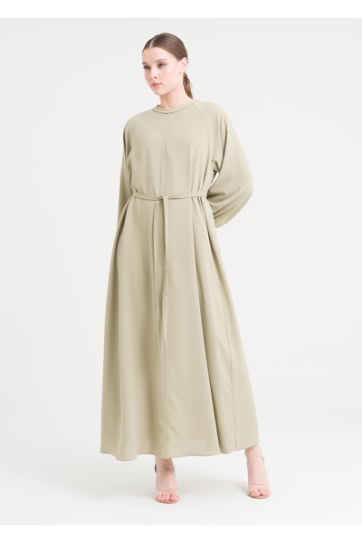 Armağan Reglan Kol Kemerli Elbise