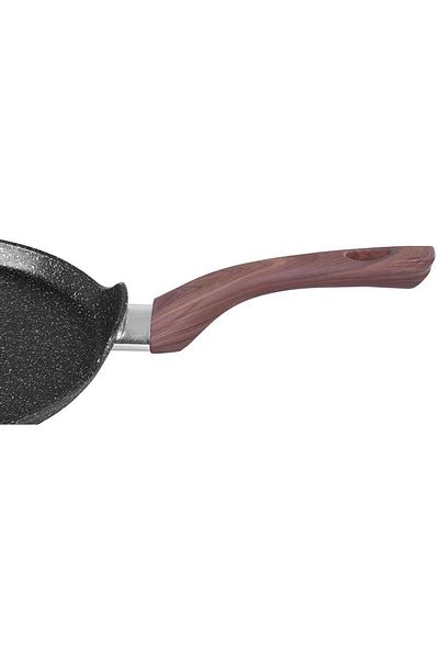 Magic Home Pancake pan, PanCake 25 cm, aluminum, induction, non-stick, Black Marble LineMagic, Home