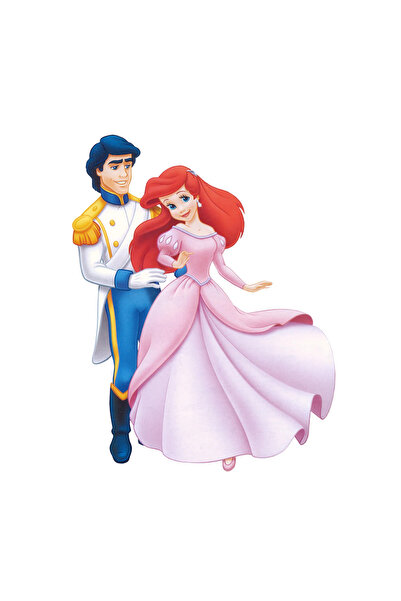 INOVATIX Σετ 8 τεμαχίων, Αυτοκόλλητο Η Μικρή Γοργόνα Άριελ και ο Πρίγκιπας, I...