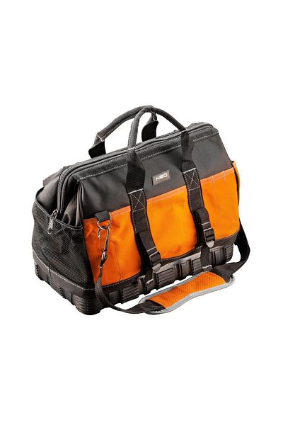 NEO Tool Bag, With Handles And Carrying Strap, 600d Nylon, 40x22x30 Cm,