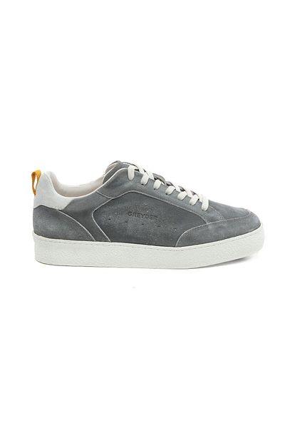 Greyder 18520 Gray Genuine Leather Men's Sneaker Shoes