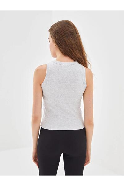 LC Waikiki LCW Vision Bisiklet Yaka Dokulu Kadın Atlet (S5)