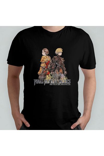 Pixxa Final Fantasy Tactics Unisex 100% Cotton Crew Neck T-Shirt
