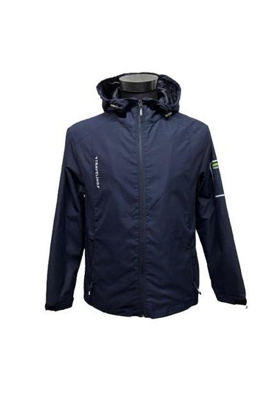 OEM Jachetă slim fit pentru bărbați, bleumarin, mărimea M