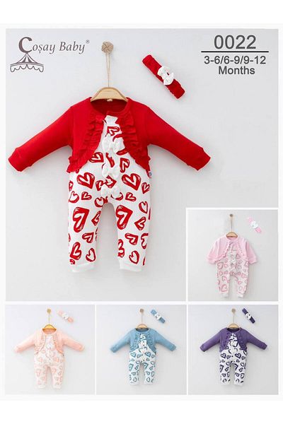 COŞAY Baby Suit with Heart