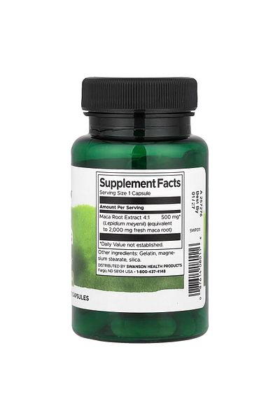 SWANSON , Maca, 500 mg, 60 Capsules