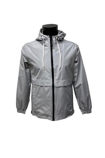 OEM Men's thin jacket, Slim fit, Light gray, Size S