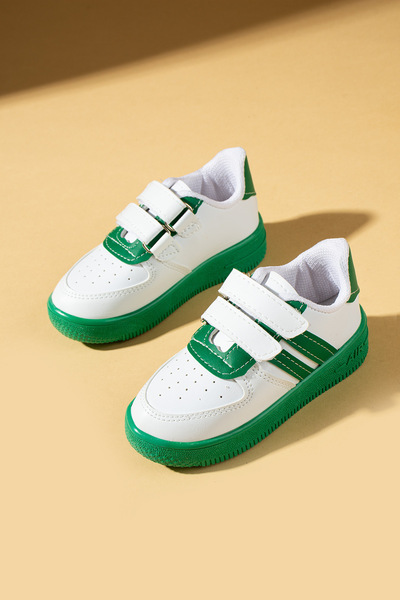 WMİLANO Dječje unisex zelene patike Patike s čičak trakom, udobne sportske ci...