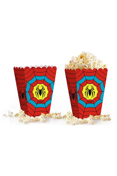 ALPJOY Popcorn Box 8 Pcs - Spider-