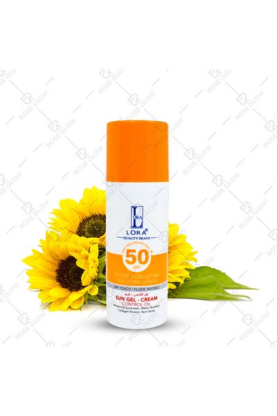 Lora Laura Gel-Cream SPF 50 Sunscreen Dry Touch, Oil Control, Whitening, UVA/UVB Protection, Water Resistant