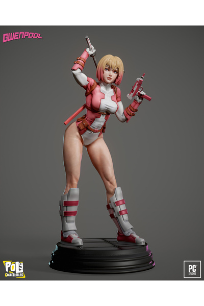 Poly Collectibles Gwenpool - Marvel Premium Collectibles Figure | 30 cm