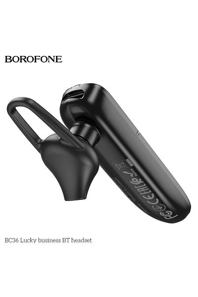 Borofone Borofone BC-36 Wireless Business Headset, Bluetooth V5.0, Black