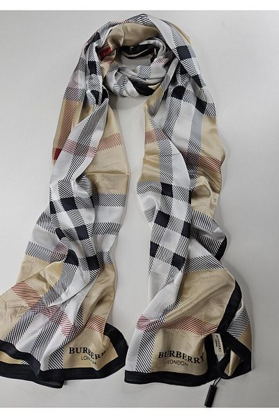 Webinay Home Plaid B Pattern Voile Silk Shawl New Season Premium Shawl Scraf