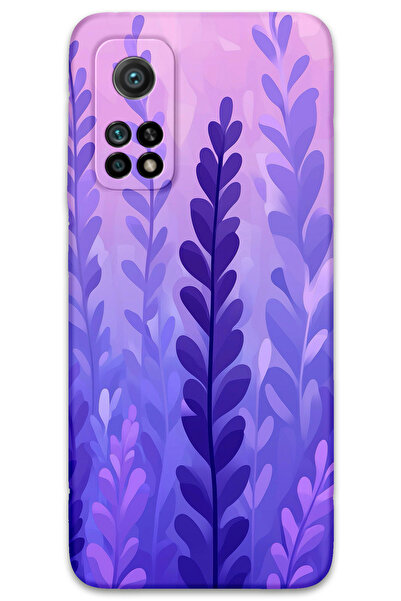 Gramaphone Xiaomi Mi 10T Pro Uyumlu Çiçek Desenli Telefon Kılıfı + Ekran Koru...