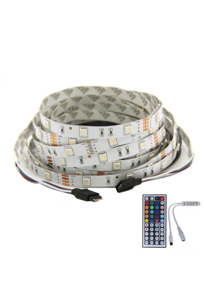 ZDM Rolă de bandă LED 5050 RGB cu 150 de LED-uri - 500 cm, impermeabilă