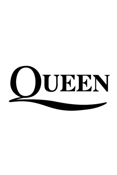 INOVATIX Set of 8 pieces, Sticker Queen Rock, INOVATIX®. 6 cm