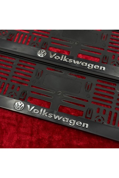 Korkmaz Oto Market & Aksesuar VW Servis Plakalık 2 Adet