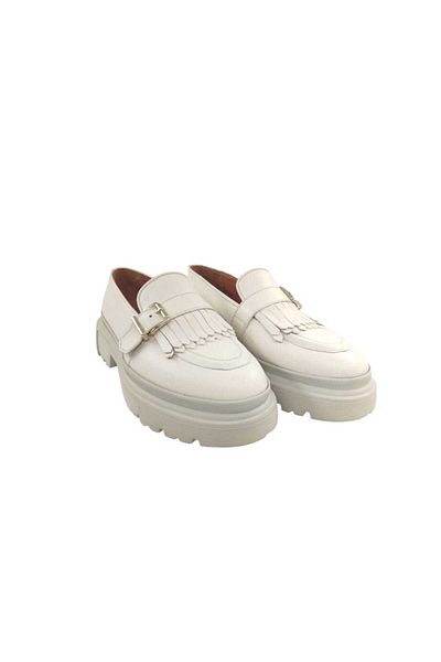 Oneka Shoes 130825Pty9660 Men's Casual Tassel Beige Leather